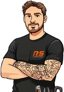 Lewis Coatsworth, Owner and electrician at RS Connections Electrical Contractors, Brighton and Hove